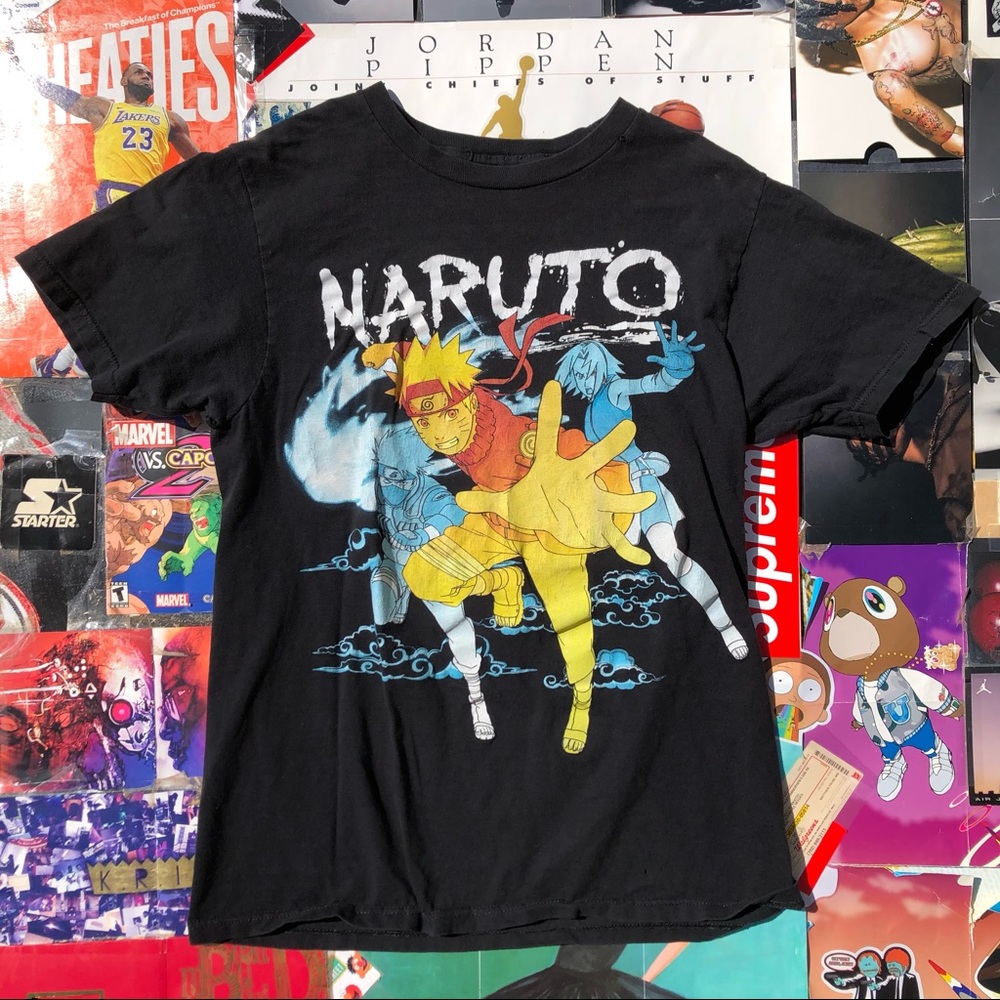 Naruto Shippuden Black Graphic t-shirt
